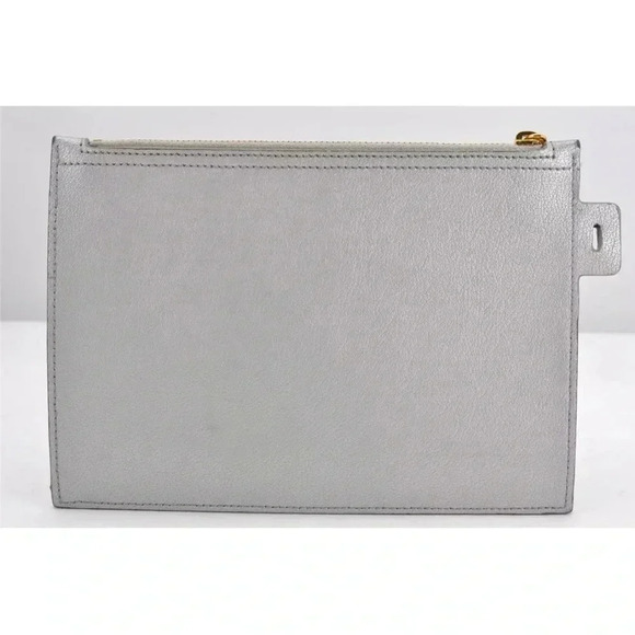 Yves Saint Laurent Silver Tote Bag - Picture 14 of 15